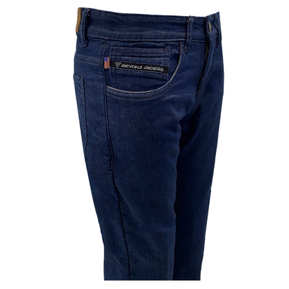 Bue-Indigo-Straight-Fit-Women's-Jeans-Side