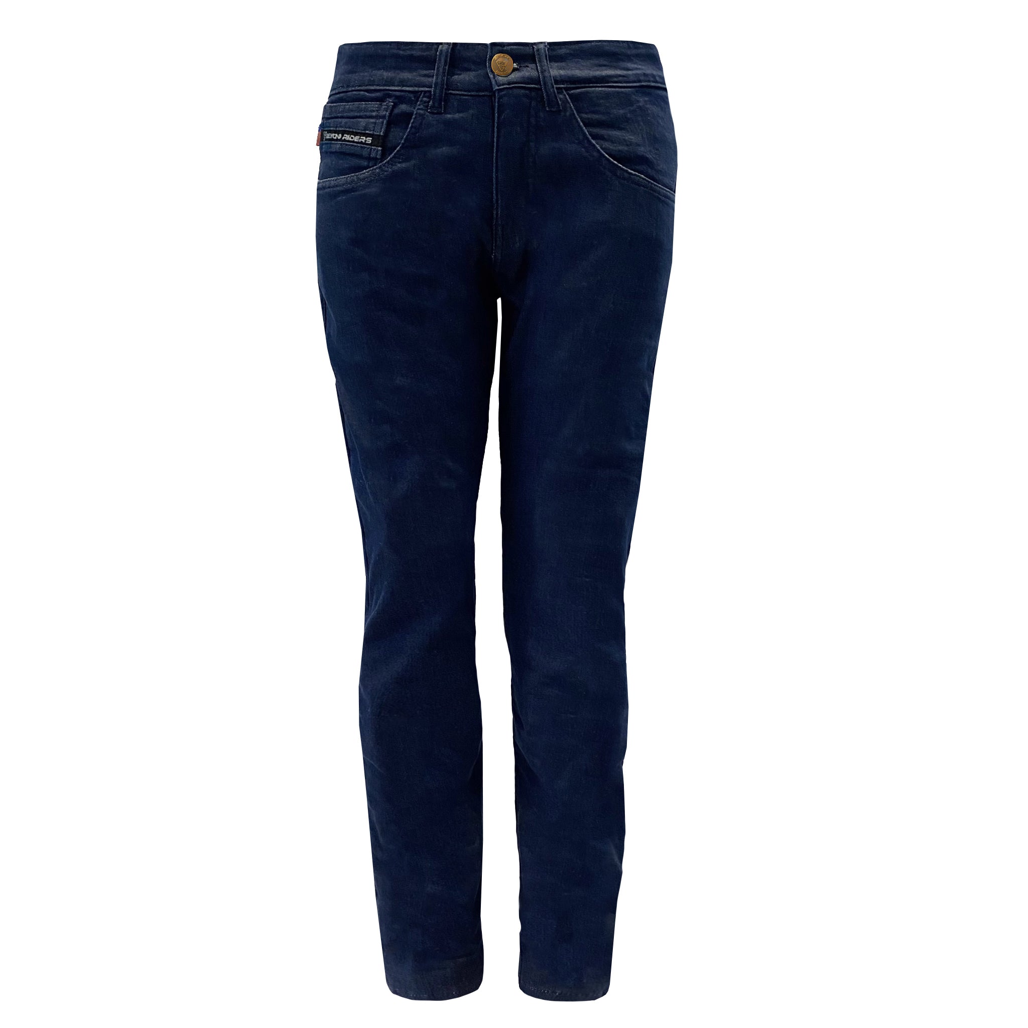 Bue-Indigo-Straight-Fit-Women's-Jeans-Front