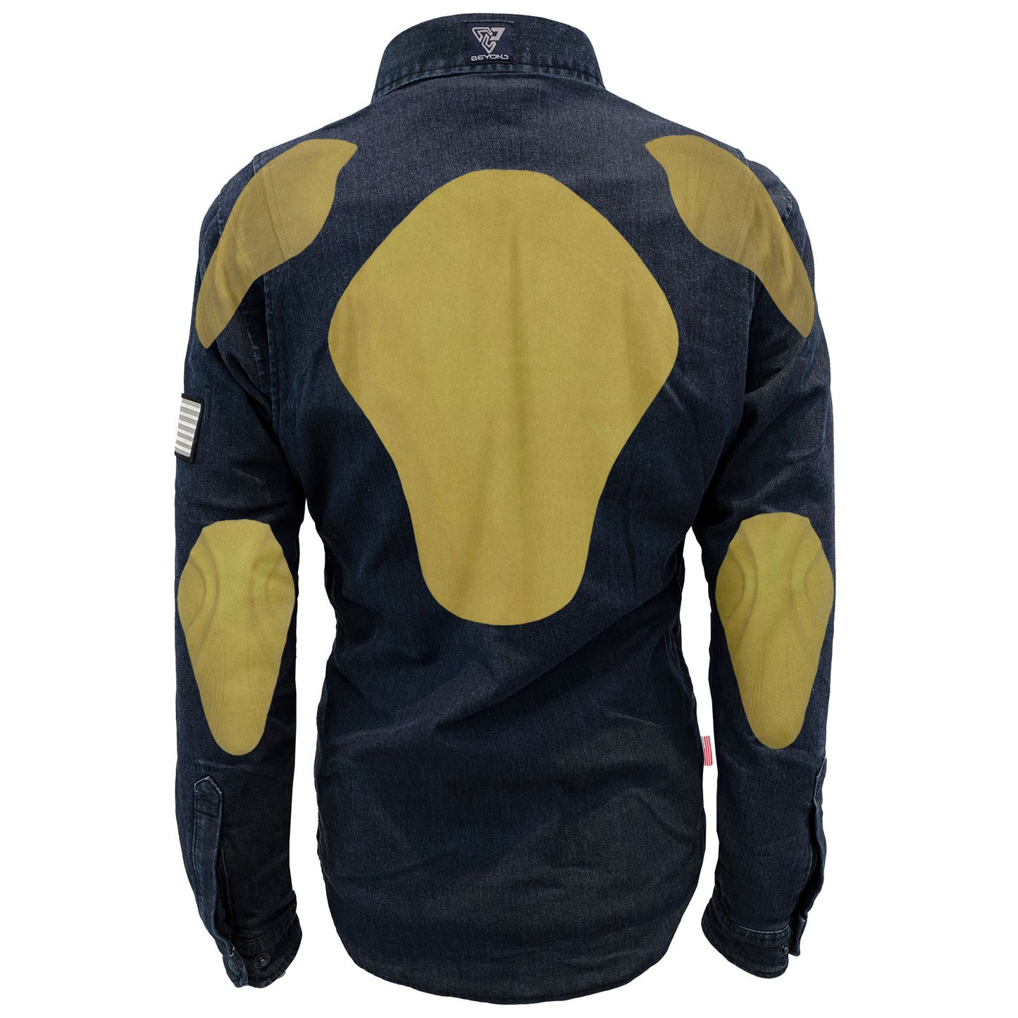 Protective Jeans Jacket for Women - Indigo Blue with Pads