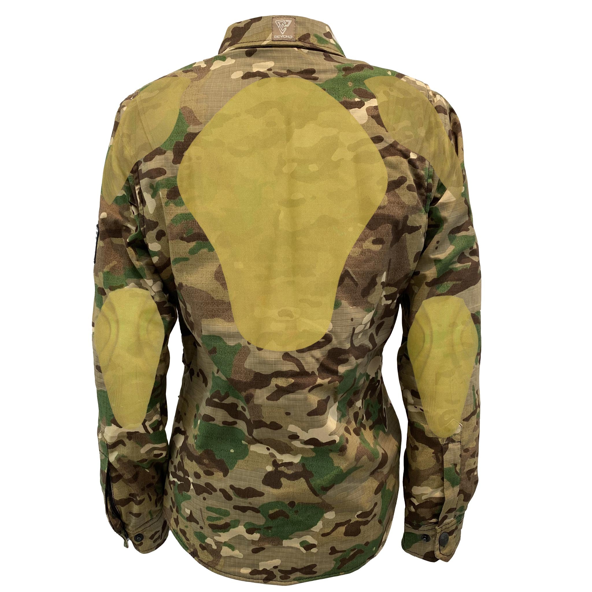 Protective Camouflage Shirt for Women "Delta Four" - Light Color with Pads