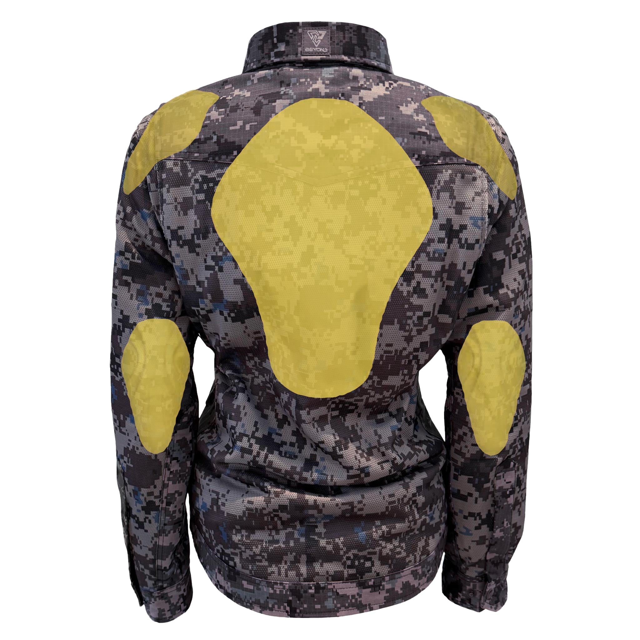 Summer Protective Camouflage Mesh Shirt "Devil Six" for Women - with Pads