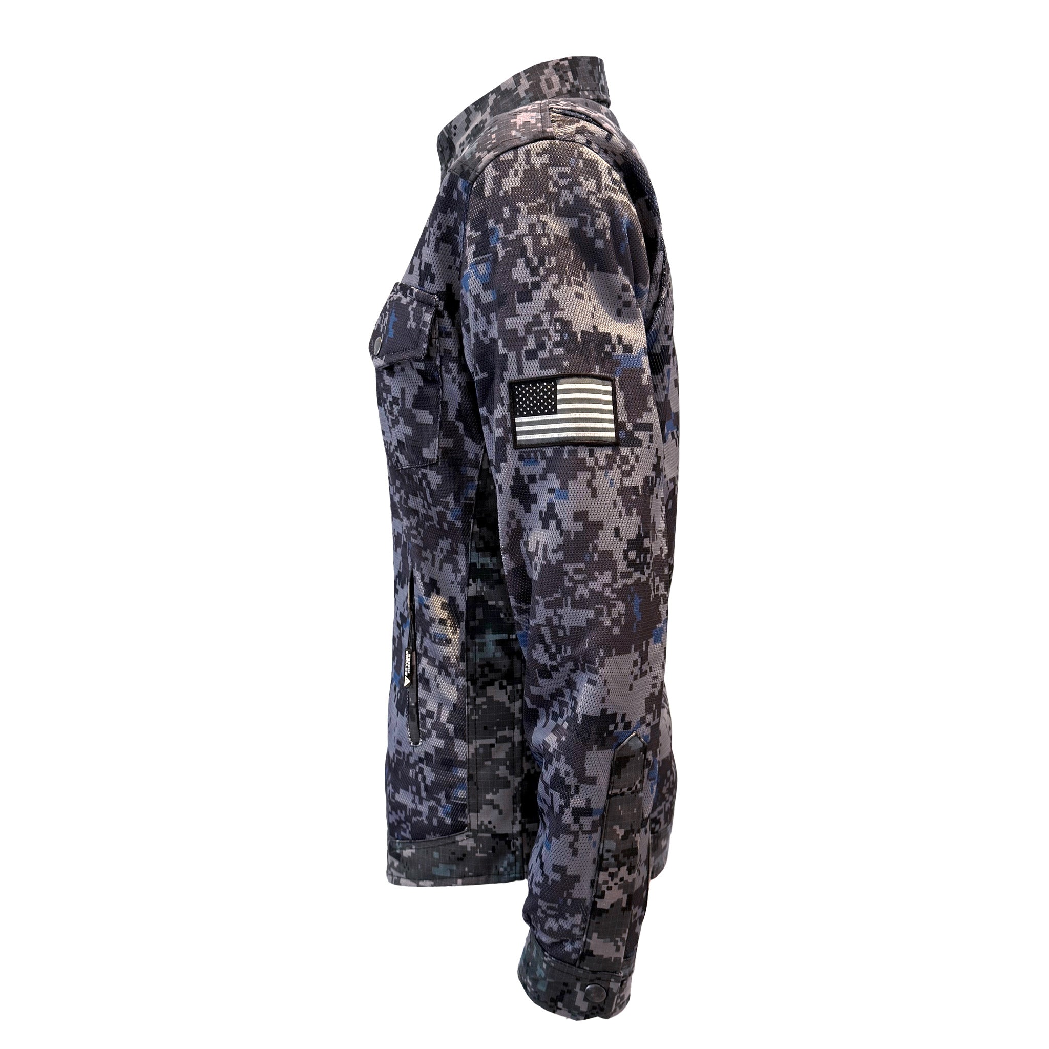 Summer Protective Camouflage Mesh Shirt "Devil Six" for Women - with Pads