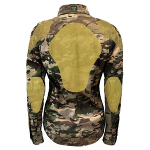 Summer Protective Camouflage Mesh Shirt 