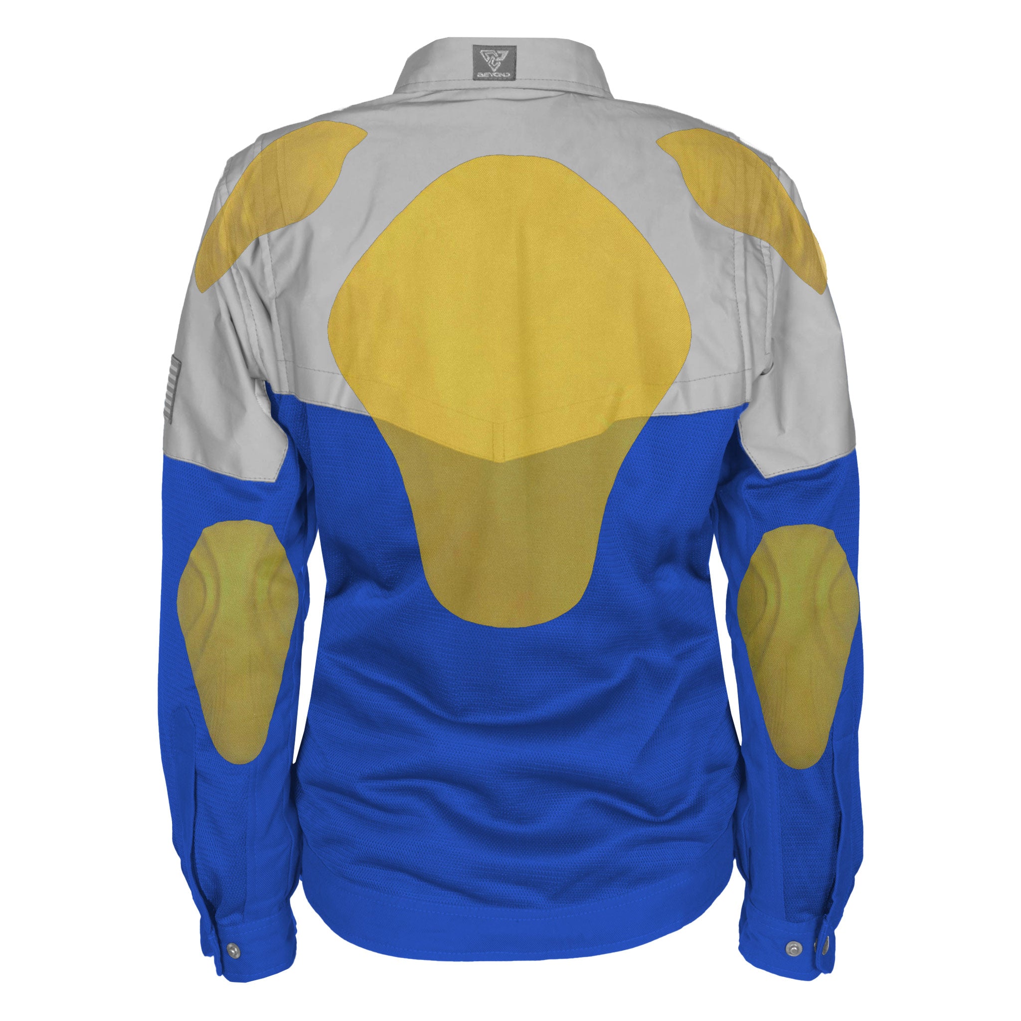 Summer Mesh Reflective Shirt Blue Eclipse for Women - with Pads