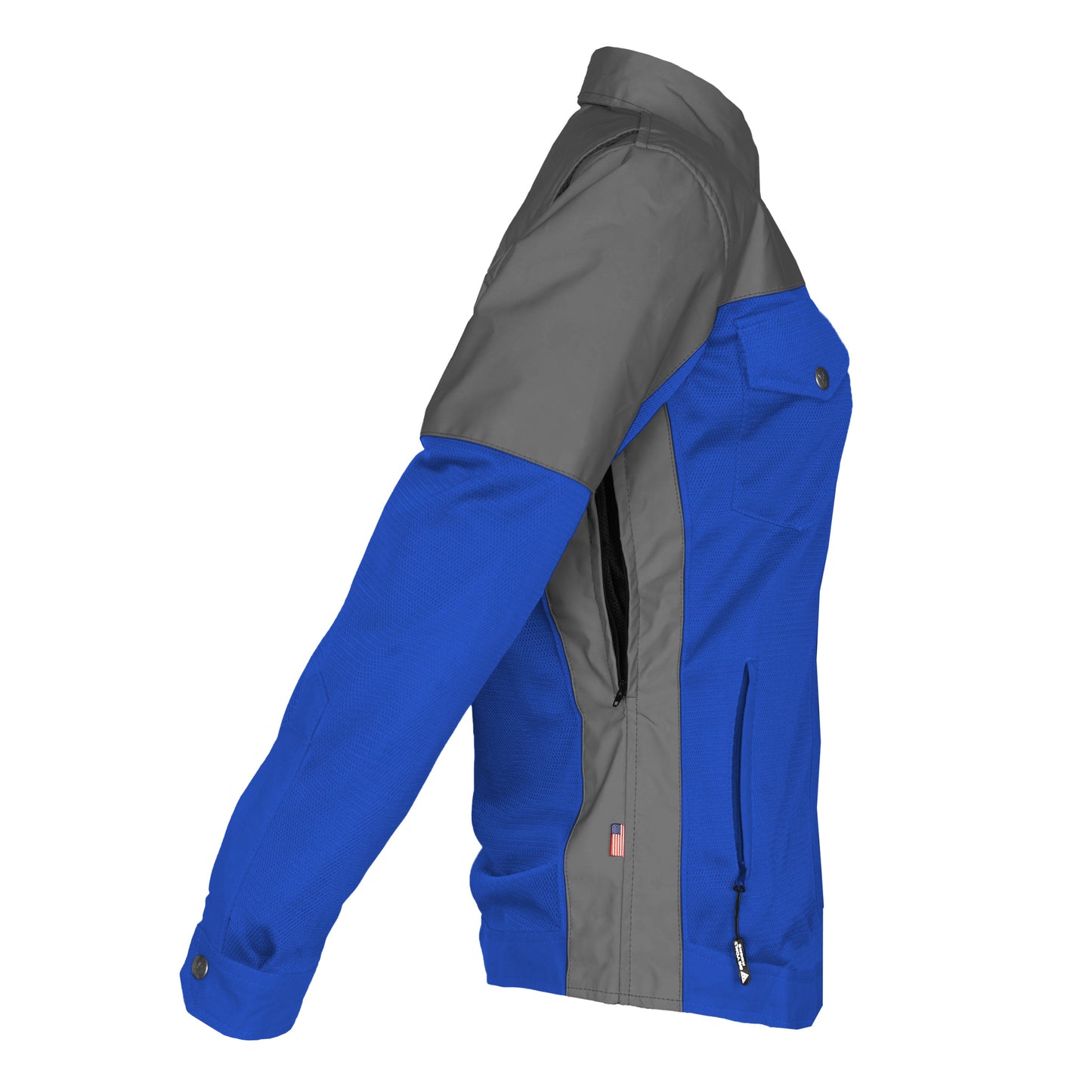 Summer Mesh Reflective Shirt Blue Nebula for Women - with Pads