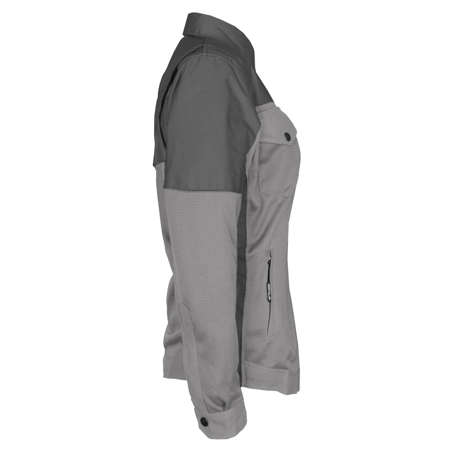 Summer Mesh Reflective Shirt Dark Grey Nebula for Women - with Pads