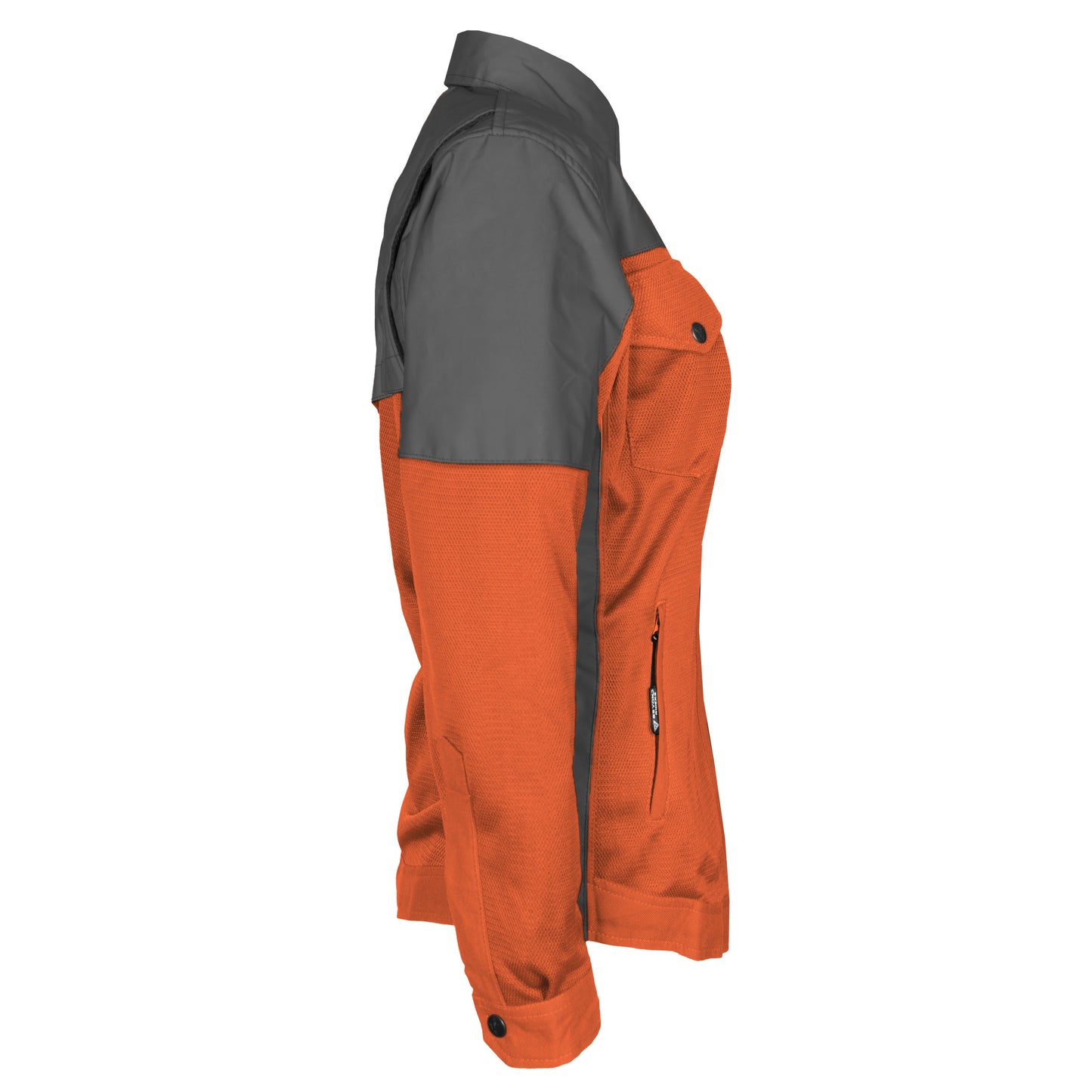 Summer Mesh Reflective Shirt Orange Nebula for Women - with Pads