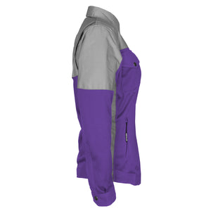 Summer Mesh Reflective Shirt Purple Eclipse for Women - with Pads