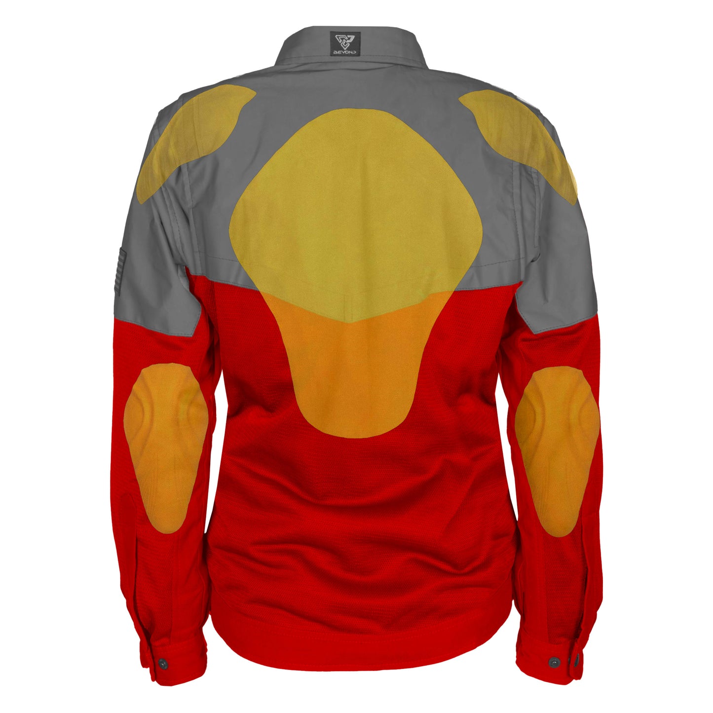 Summer Mesh Reflective Shirt Red Nebula for Women - with Pads