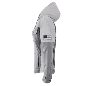 Protective Reflective Flannel Hoodie 