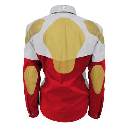 SoftShell Reflective Red Eclipse Winter Jacket for Women - with Pads