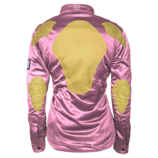 Ultra Protective Shirt for Women - Light Pink Solid with Pads