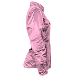 Ultra Protective Shirt for Women - Light Pink Solid with Pads