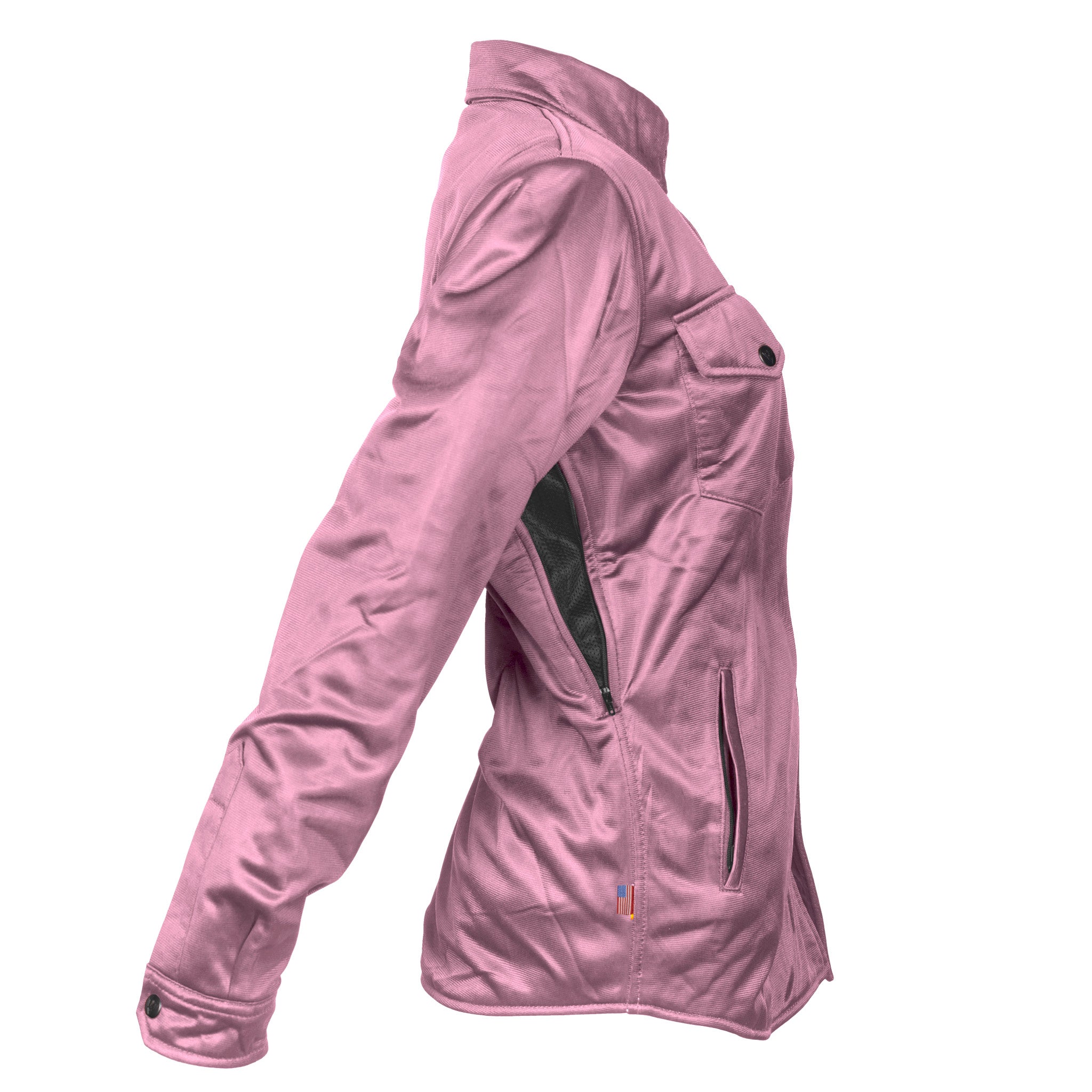 Ultra Protective Shirt for Women - Light Pink Solid with Pads