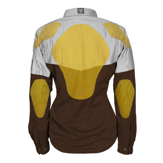 Ultra Reflective Shirt Brown Eclipse for Women - with Pads