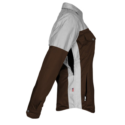 Ultra Reflective Shirt Brown Eclipse for Women - with Pads