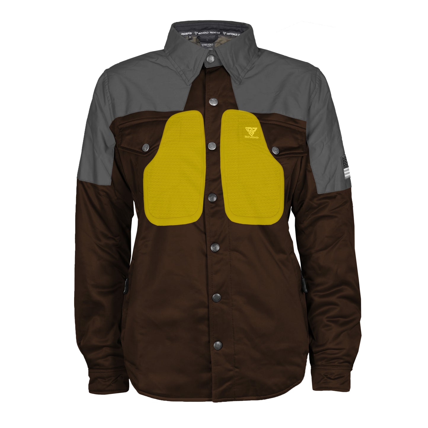 Ultra Reflective Shirt Brown Nebula for Women - with Pads