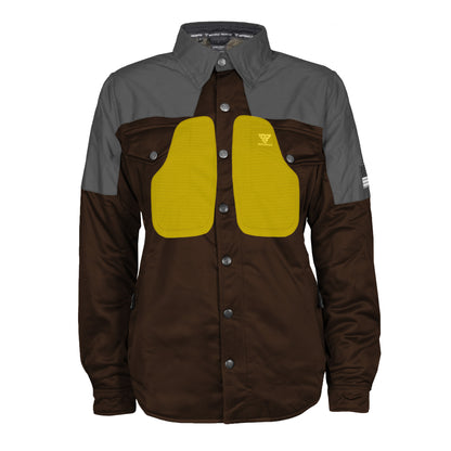 Ultra Reflective Shirt Brown Nebula for Women - with Pads