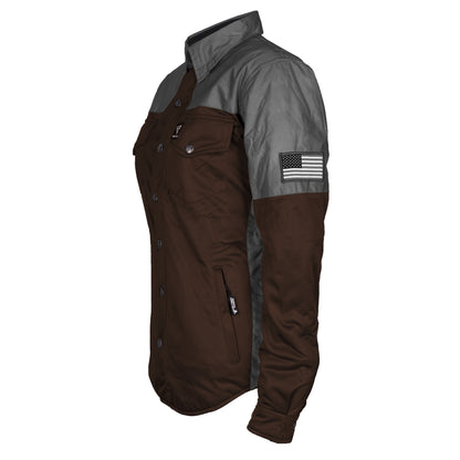 Ultra Reflective Shirt Brown Nebula for Women - with Pads