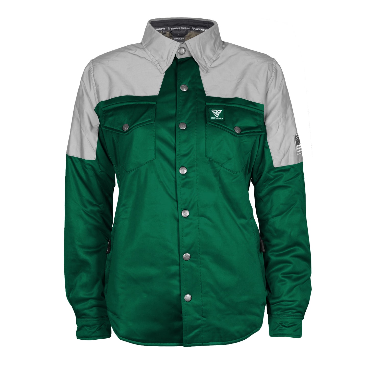 Ultra Reflective Shirt Dark Green Eclipse for Women - with Pads