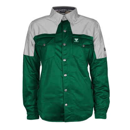 Ultra Reflective Shirt Dark Green Eclipse for Women - with Pads