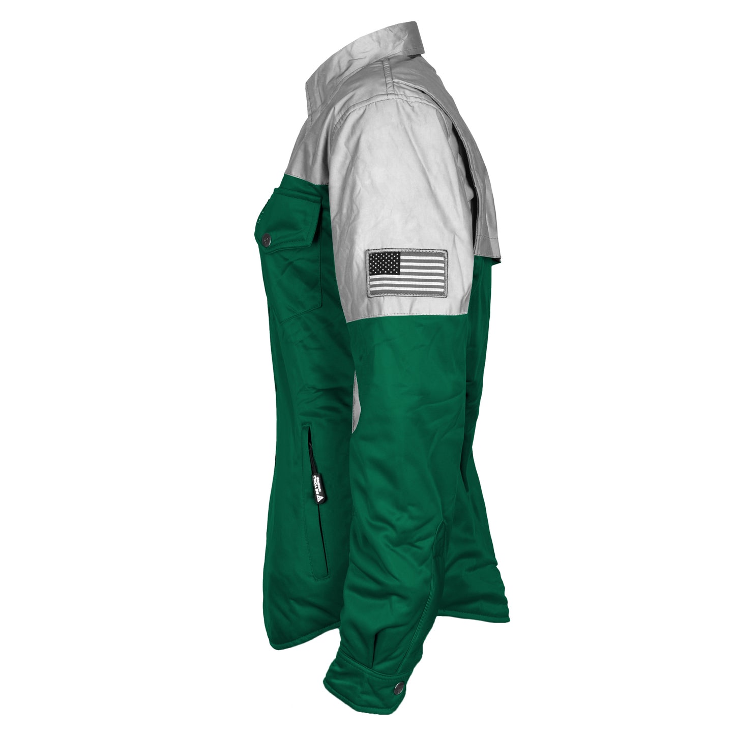 Ultra Reflective Shirt Dark Green Eclipse for Women - with Pads