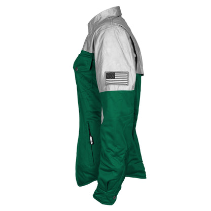 Ultra Reflective Shirt Dark Green Eclipse for Women - with Pads