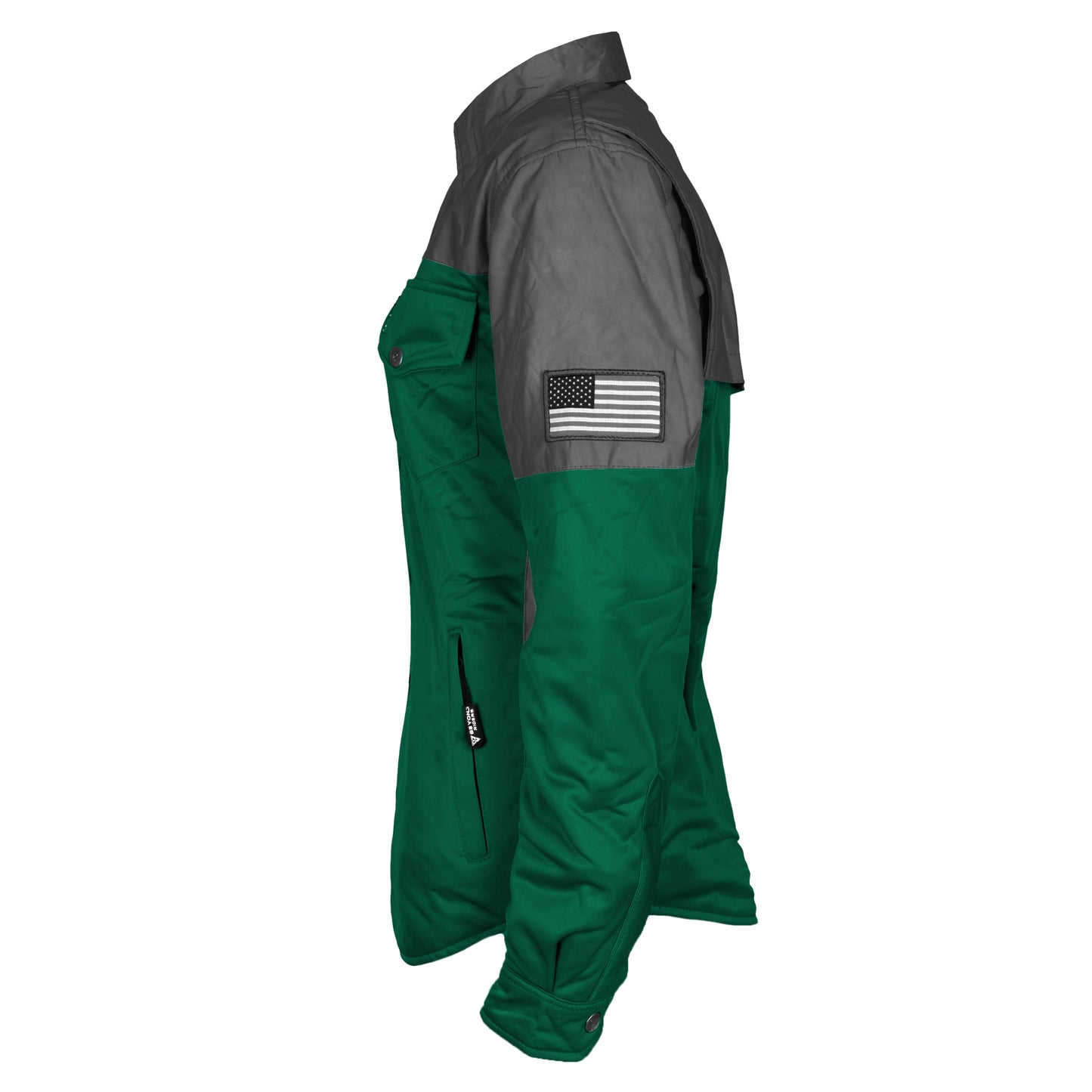 Ultra Reflective Shirt Dark Green Nebula for Women - with Pads
