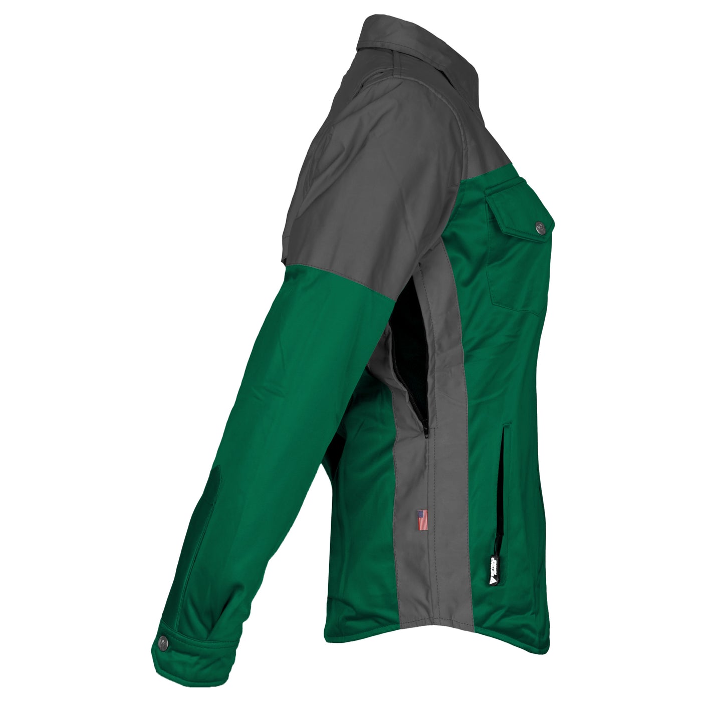 Ultra Reflective Shirt Dark Green Nebula for Women - with Pads