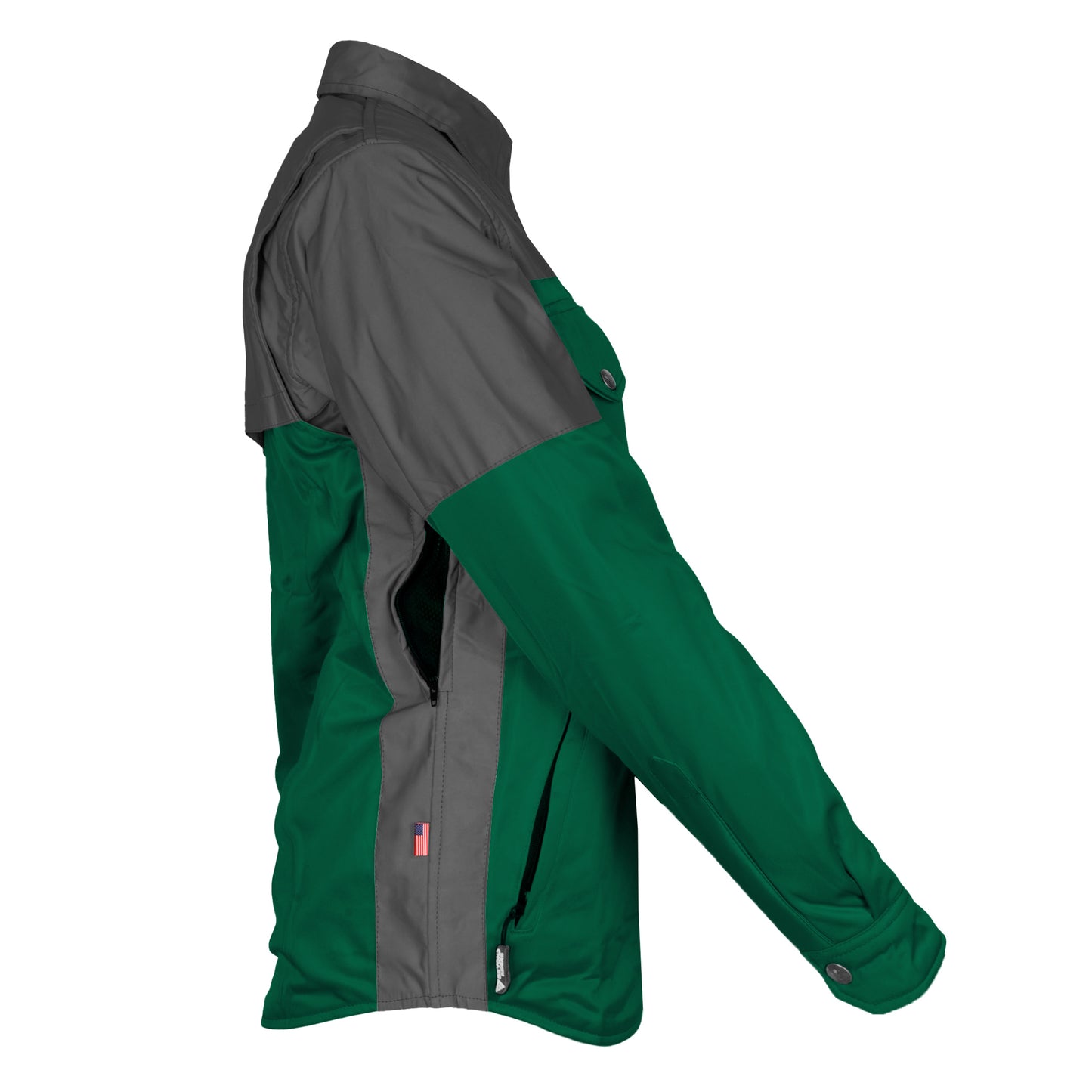 Ultra Reflective Shirt Dark Green Nebula for Women - with Pads