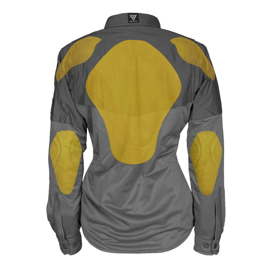 Ultra Reflective Shirt Dark Grey Nebula for Women - with Pads