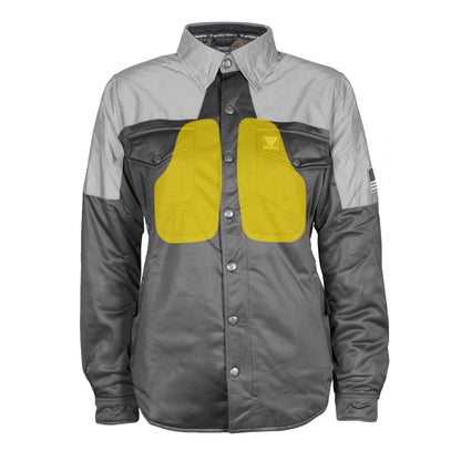 Ultra Reflective Shirt Dark Grey Eclipse for Women - with Pads