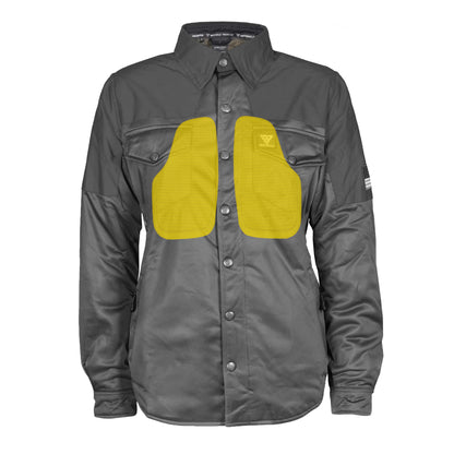 Ultra Reflective Shirt Dark Grey Nebula for Women - with Pads