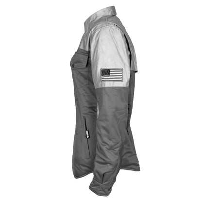 Ultra Reflective Shirt Dark Grey Eclipse for Women - with Pads