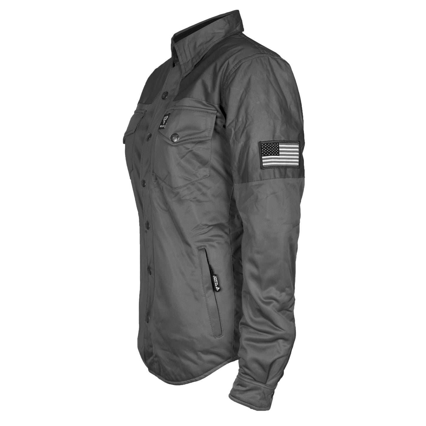 Ultra Reflective Shirt Dark Grey Nebula for Women - with Pads