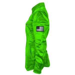 Ultra Protective Shirt for Women - Green Solid with Pads