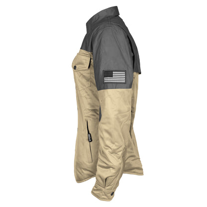 Ultra Reflective Shirt Khaki Nebula for Women - with Pads