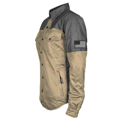 Ultra Reflective Shirt Khaki Nebula for Women - with Pads