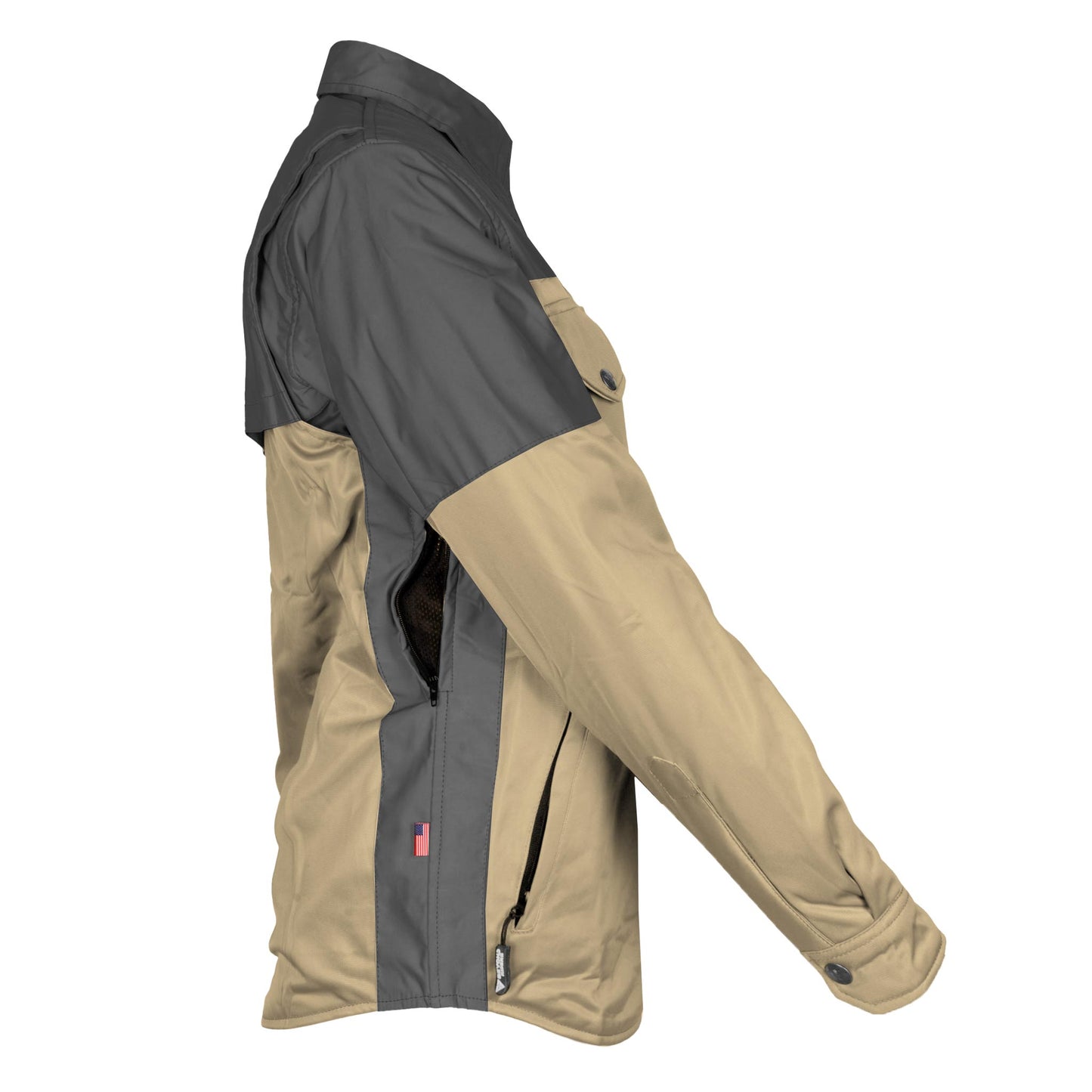 Ultra Reflective Shirt Khaki Nebula for Women - with Pads