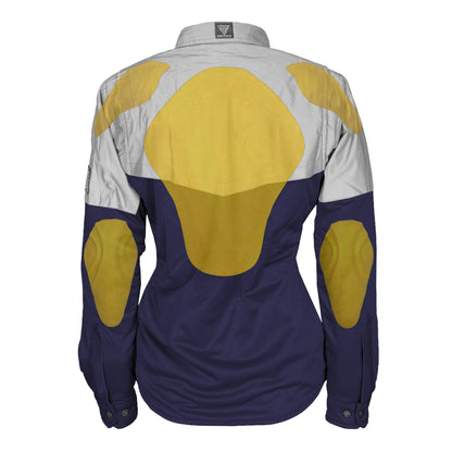 Ultra Reflective Shirt Navy Blue Eclipse for Women - with Pads