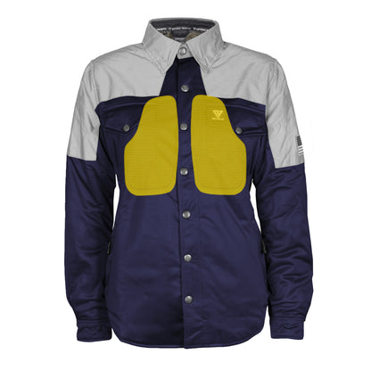 Ultra Reflective Shirt Navy Blue Eclipse for Women - with Pads