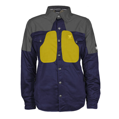 Ultra Reflective Shirt Navy Blue Nebula for Women - with Pads