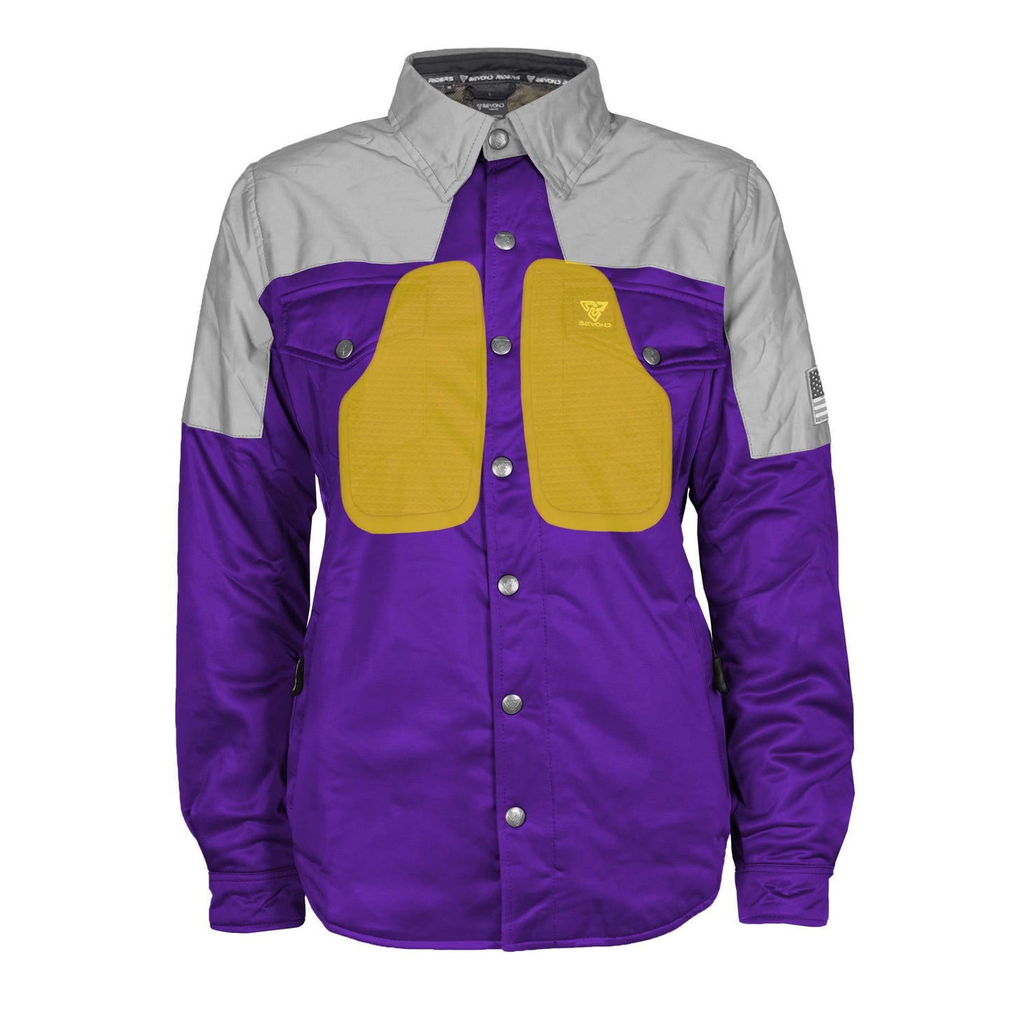 Ultra Reflective Shirt Purple Eclipse for Women - with Pads