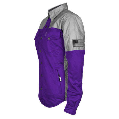 Ultra Reflective Shirt Purple Eclipse for Women - with Pads