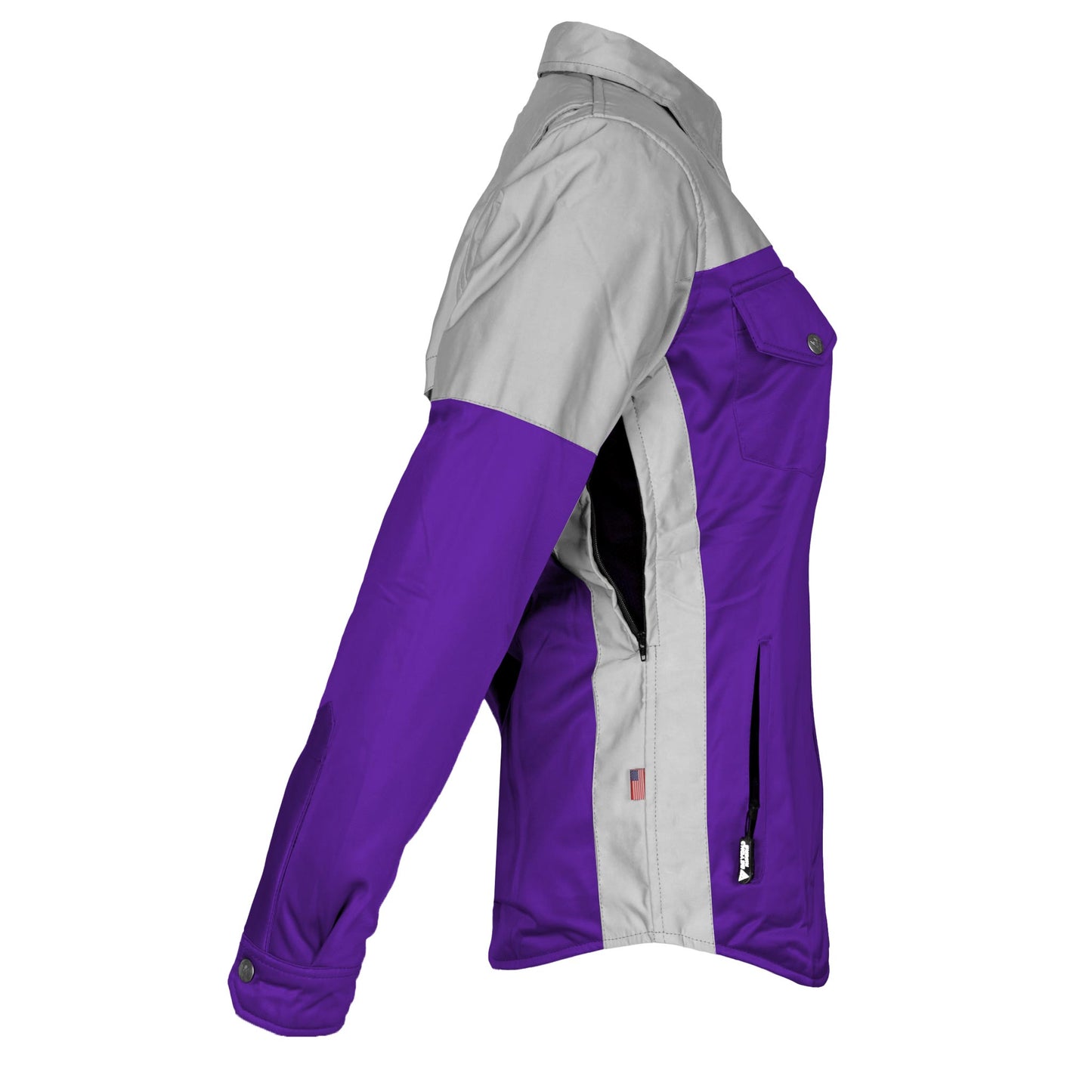 Ultra Reflective Shirt Purple Eclipse for Women - with Pads