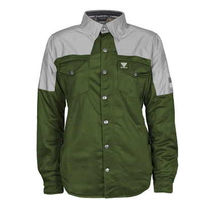 Ultra Reflective Shirt Army Green Eclipse for Women - with Pads