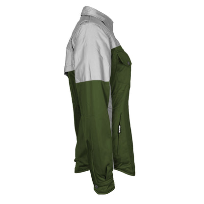 Ultra Reflective Shirt Army Green Eclipse for Women - with Pads