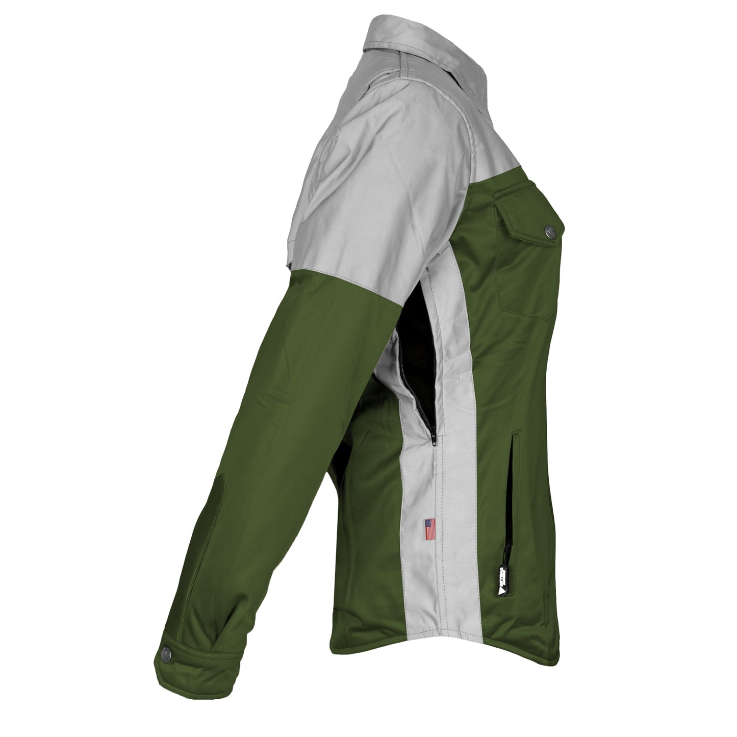 Ultra Reflective Shirt Army Green Eclipse for Women - with Pads