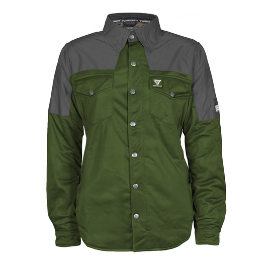 Ultra Reflective Shirt Army Green Nebula for Women - with Pads