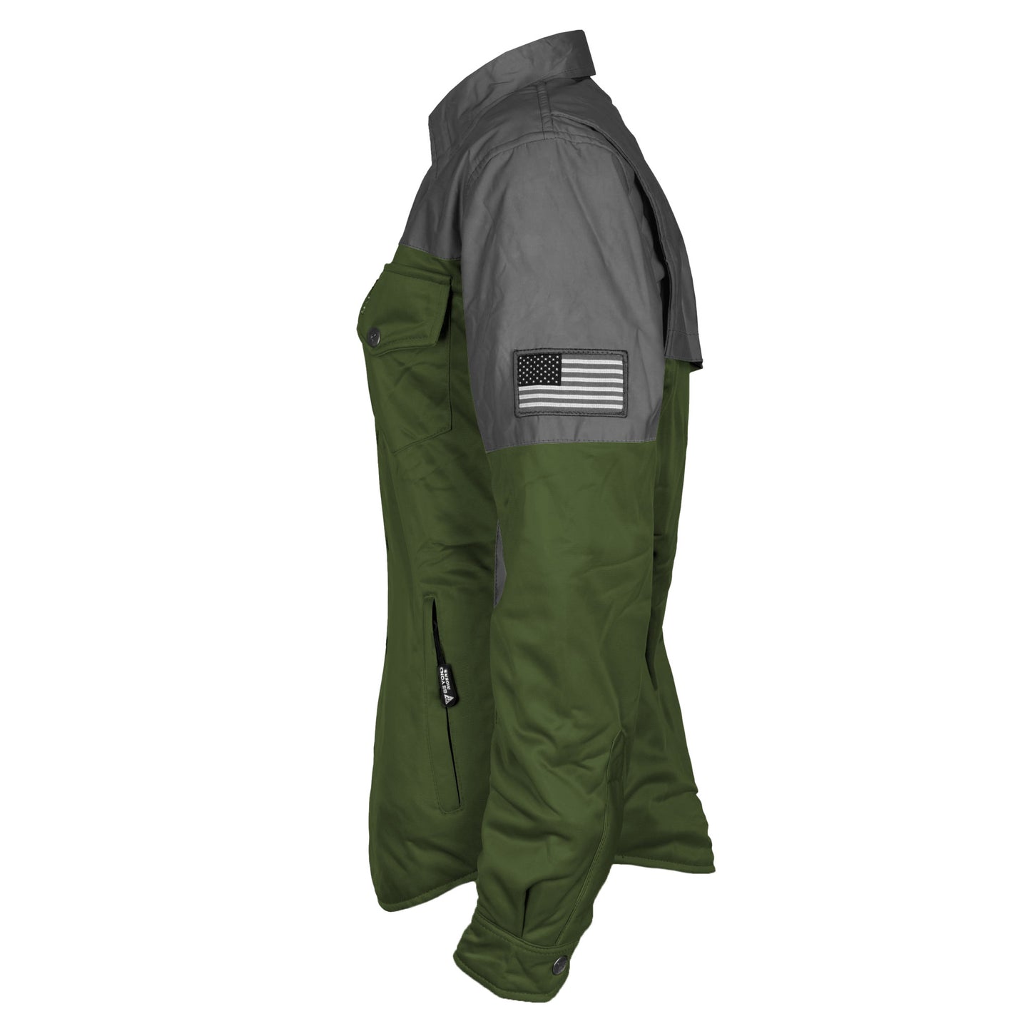 Ultra Reflective Shirt Army Green Nebula for Women - with Pads